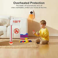 Sakerplus Wall Mounted Electric Space Heater