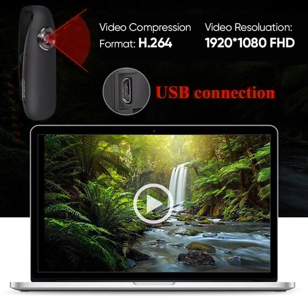 Saker Mini Camera 1080P Video