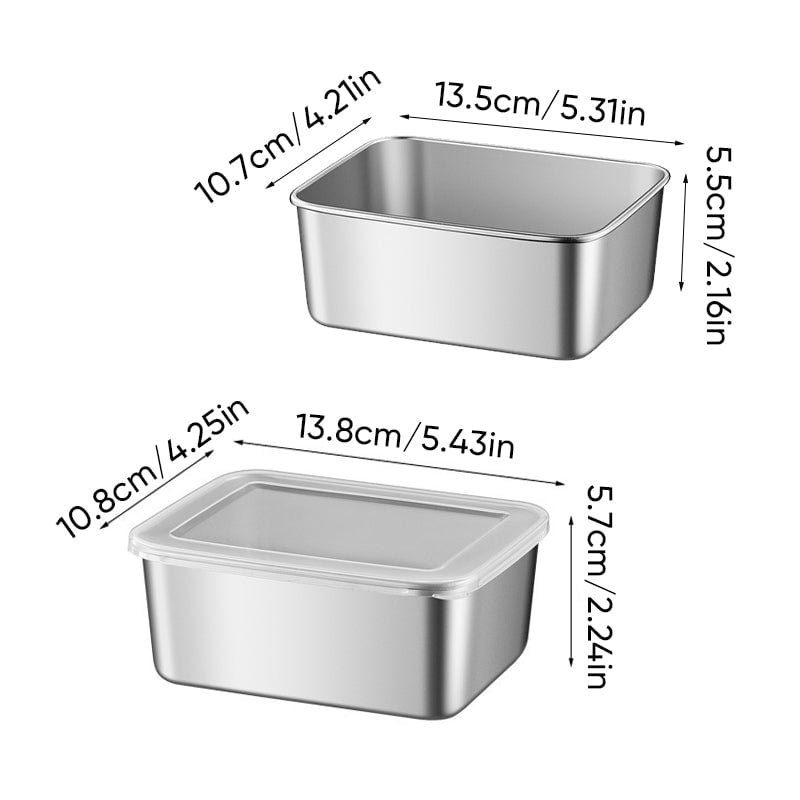 Stainless Steel Food Storage Container