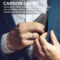 Schlanke Brieftasche für Männer mit RFID-Blockierung