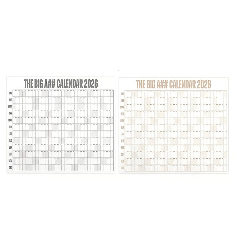 Oversized Wall Calendar