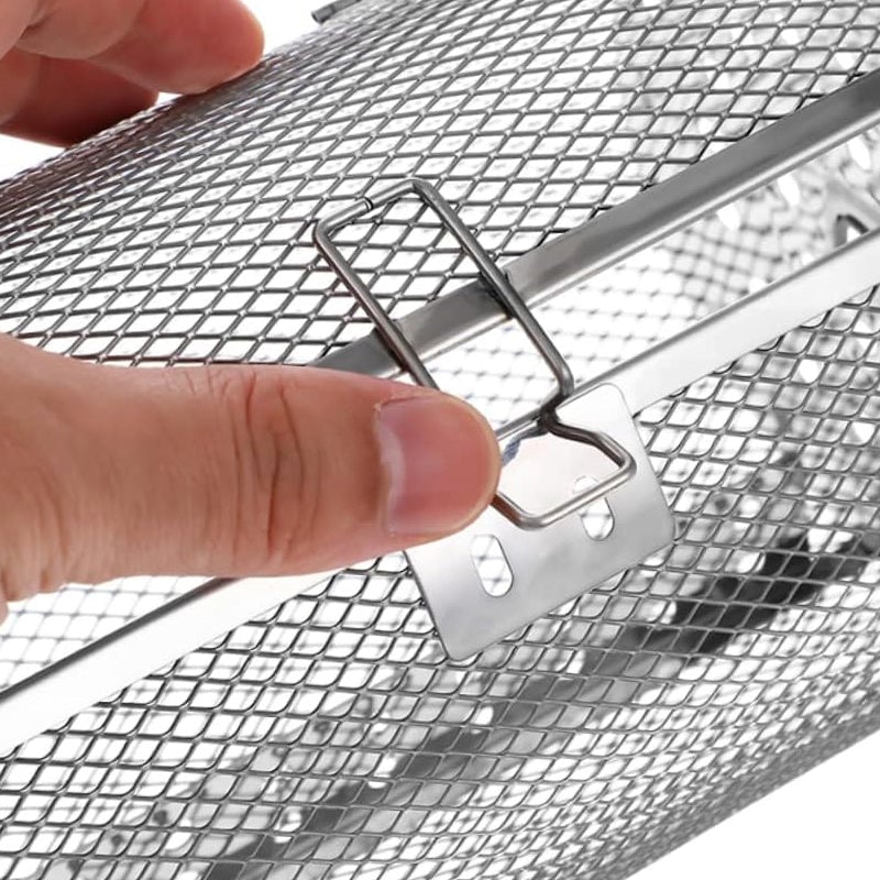 Automatische roterende grill van roestvrij staal