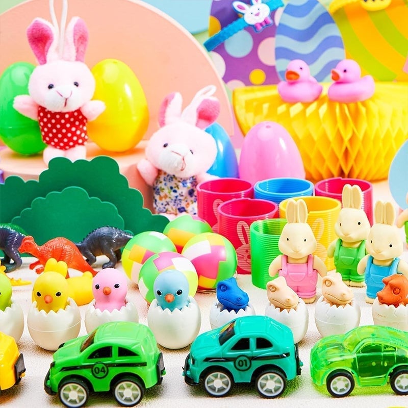 Easter Eggs With Toys For Kids
