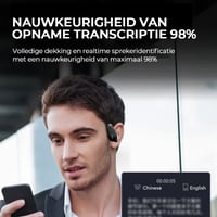 Draadloze Bluetooth-vertaaloordopjes