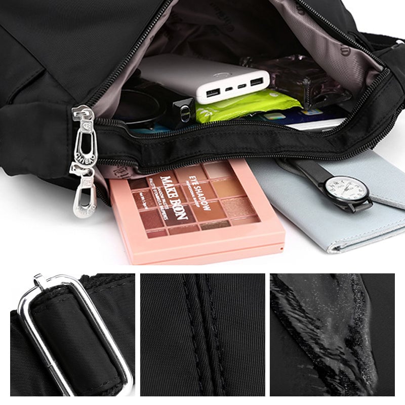 Knödeltasche aus Nylongewebe