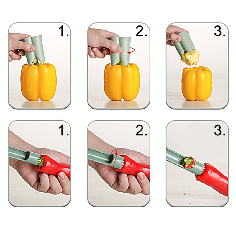 2-in-1 fruitpeperboor