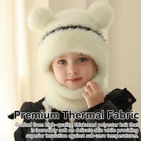 ❄️ 4-in-1 Winter Warmth Integrated Kids' Hooded Hat