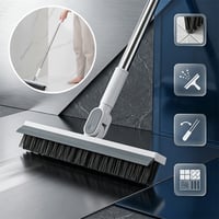 V-Shaped Gap Floor Scrub Brush