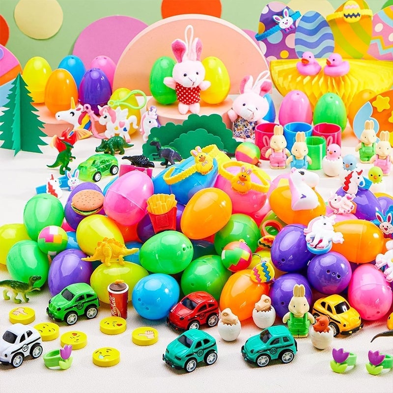 Easter Eggs With Toys For Kids