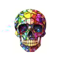 Skull Acrylic Pendant