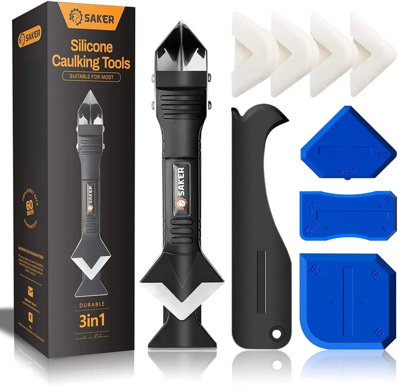3 in 1 Silikonentferner Set Dichtungs Werkzeugsatz