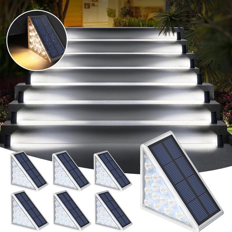 LED-zonne-waterdichte trapverlichting
