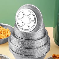 Rund foliebricka för Mikrovågsugn eller Air Fryer