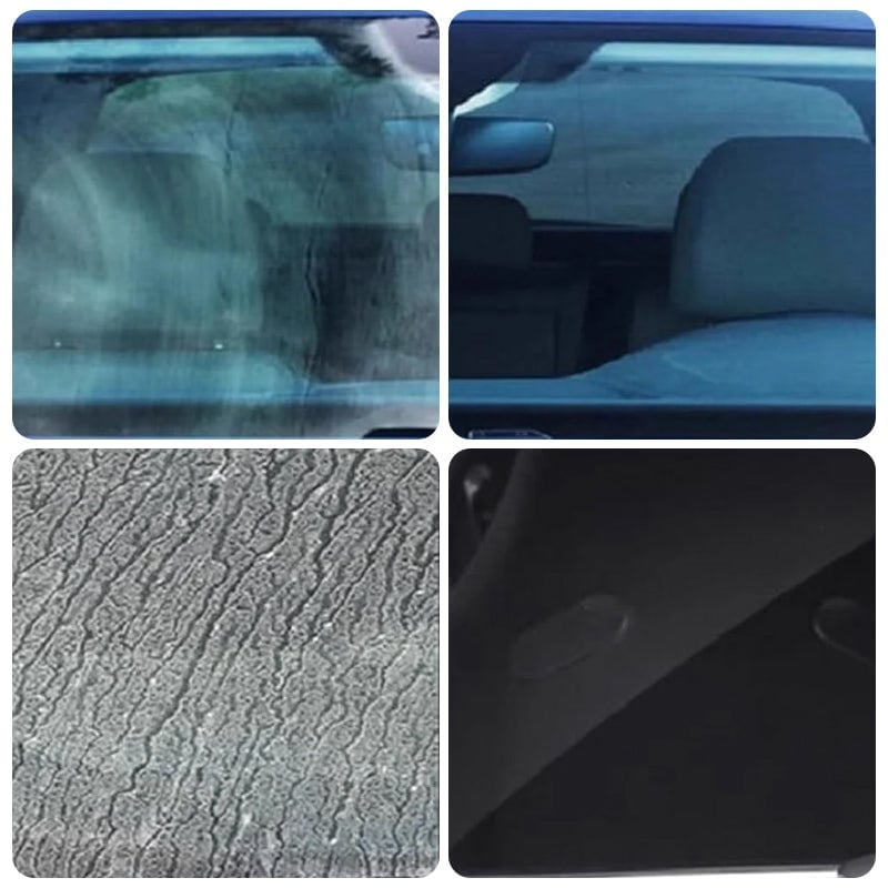 Eliminador de película de aceite para vidrio de automóvil