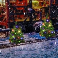 Solar Christmas LED Colored Light