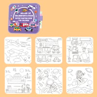 Kinder Cartoon Wasserfarben-Malbuch