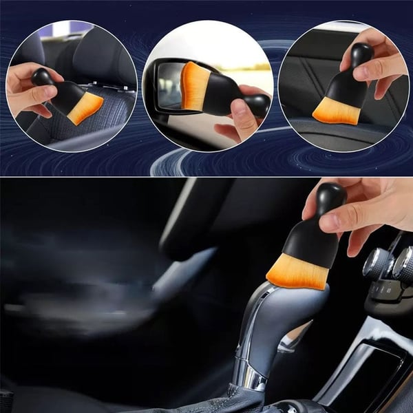 4-Piece Car Interior Cleaning Brush Set