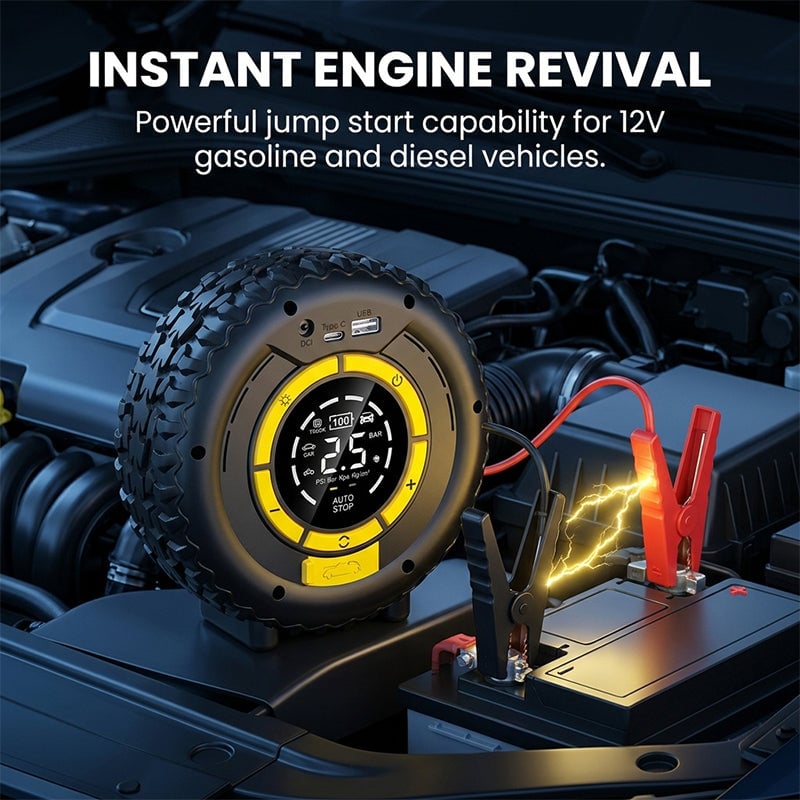 3-in-1 Car Emergency Power Station
