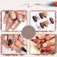 Ultradünner gebogener Maniküre Nagelstift