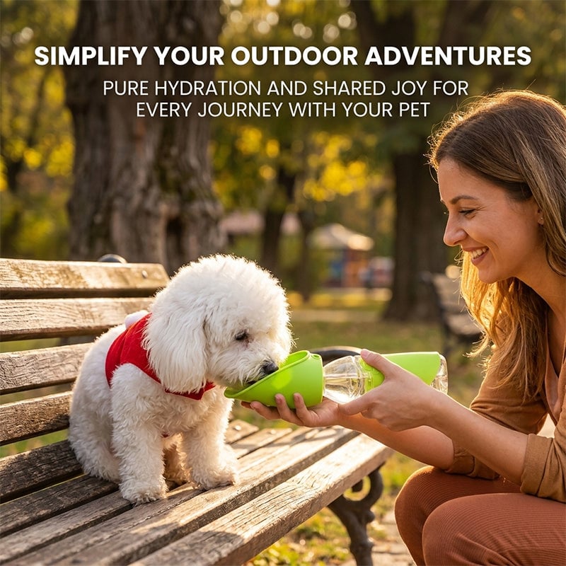 Portable Foldable Pet Water Bottle Cup