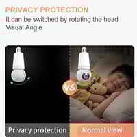 Sakerplus Outdoor Light Bulb Security Camera