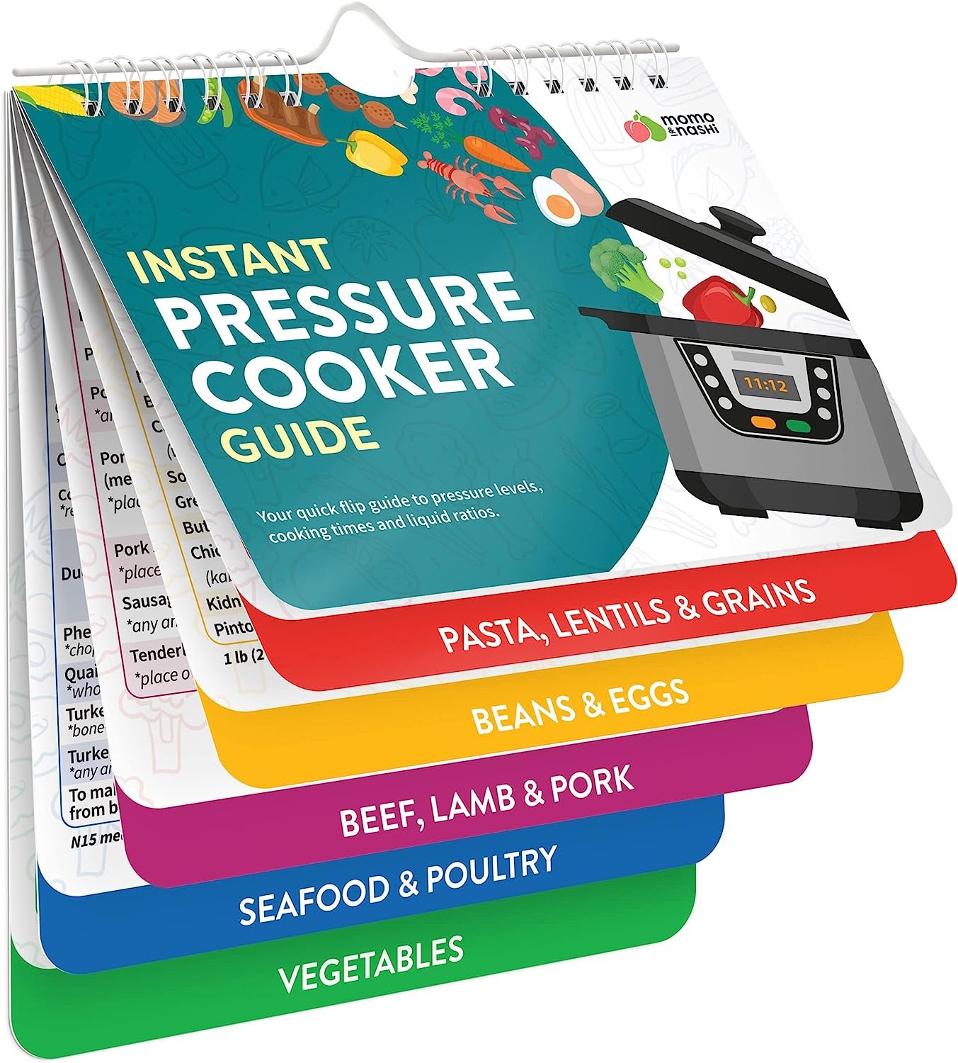 ✨ Air Fryer Cheat Sheet Magnets Cooking Guide Booklet