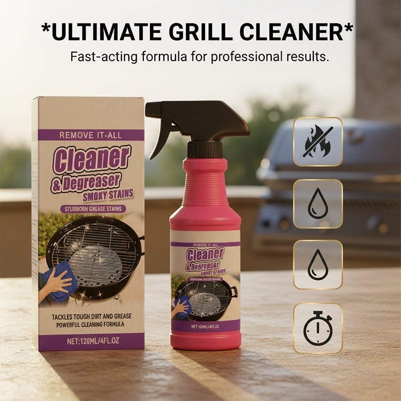 Heavy-Duty Grill Degreaser Spray