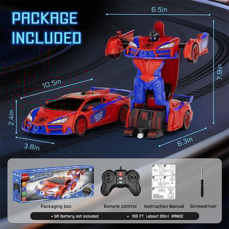 Remote Control Transforming Robot Car