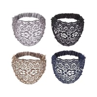 Plum Blossom Beaded Wide Headband
