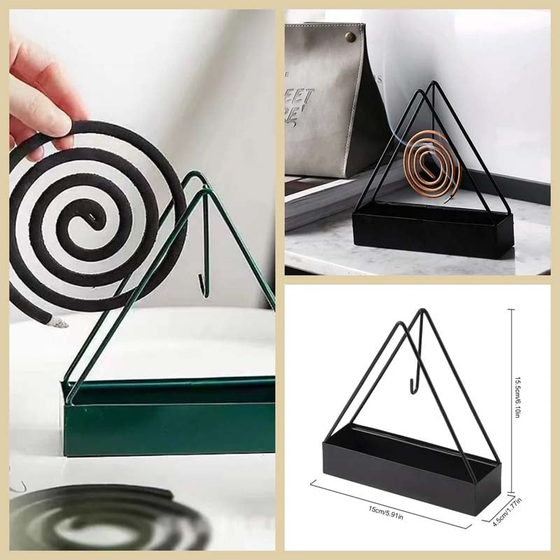 Trekantet Myggspiralholder
