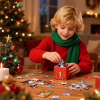Christmas Countdown Puzzle Surprise Box Toy