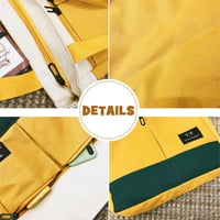 Leinwand Literarische Umhängetasche, Tragbare Handtasche