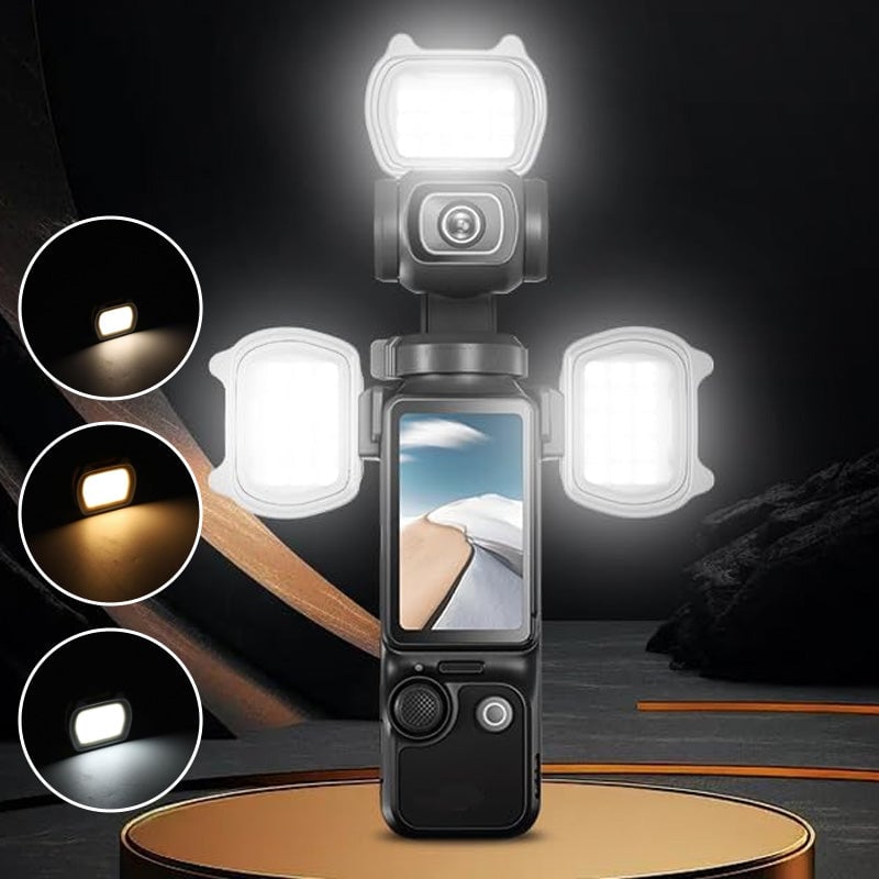Magnetic Mini Fill Light for Handheld Cameras