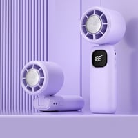 Foldable Ice Cooling Handheld Fan