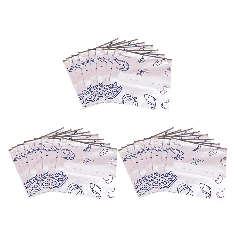 Aluminiumfolie Antibakteriell Förslutningspåse (10 st)