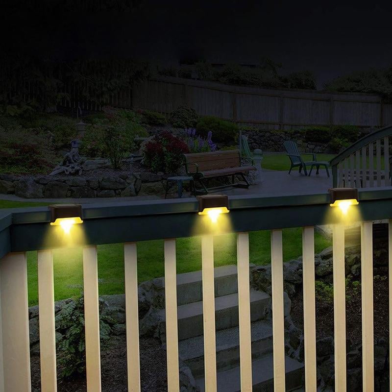 Zonne-buitentrapverlichting (4 stuks)