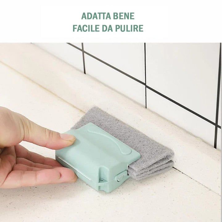 Spazzole per la pulizia delle scanalature delle finestre delle porte