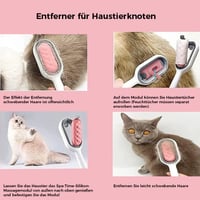 Tierhaarentfernungskamm mit Wassertank