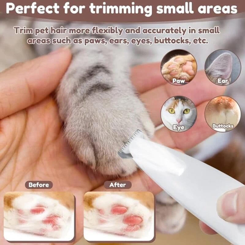 Sale-Pet Hair Trimmer With Led Light