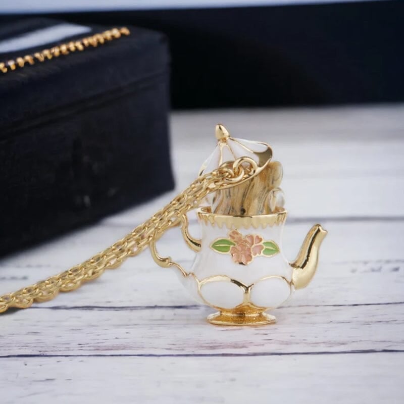 Mouse In My Teapot Jewelry Set