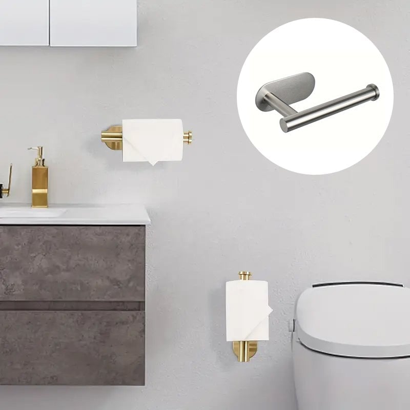 Wall Mounted Stainless Steel Toilet Paper Roll Holder