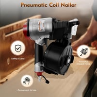 Sakerplus® Pneumatic Coil Roofing Nail Gun