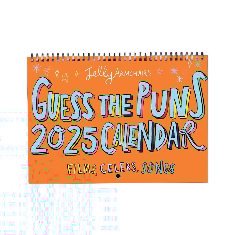 Wortspiel-Quizkalender - A4 Errate das Wortspiel 2025