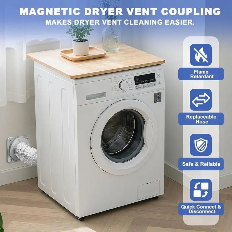 Magnetic Dryer Vent Connector Kit