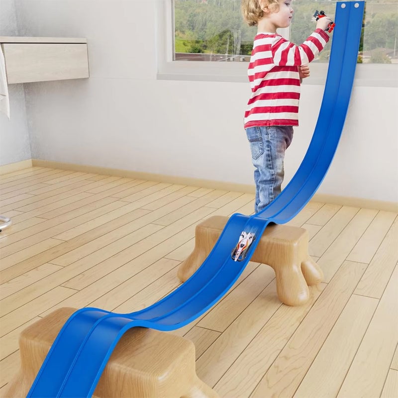 DIY Dual-Lane PVC Car Track