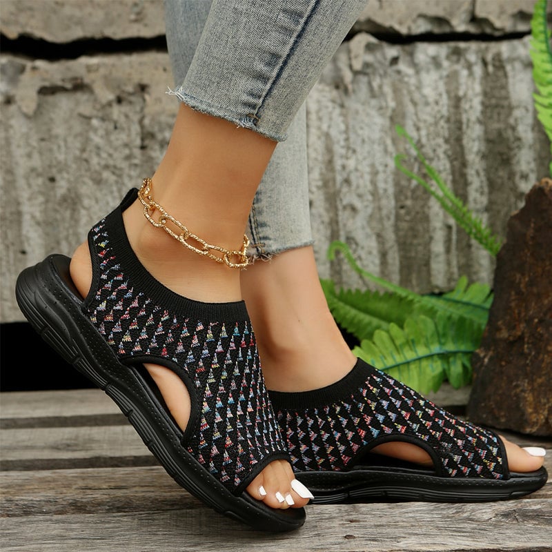 Premium Stretch Slingback Sports Sandals