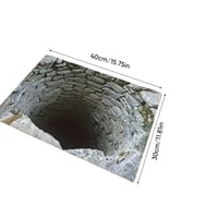 3D-Optische Illusions-Anti-Rutsch-Fußmatte