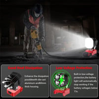 💡 Portable LED Work Light for 18V Battery