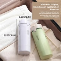 4-in-1 auslaufsicheres, drehbares Reisedispenser-Set