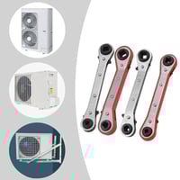 Sakerplus Maintenance Double-ended Square Ratchet Wrench